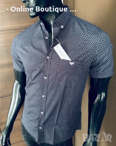 Armani мъжка риза с къс ръкав КОД 9