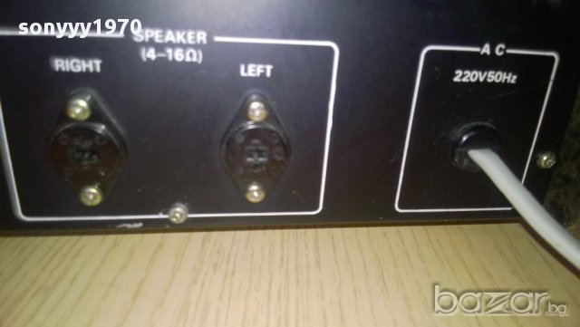 eurofunk model-efa 2000-stereo amplifier-made in japan-нов внос от швеицария, снимка 10 - Ресийвъри, усилватели, смесителни пултове - 9222696