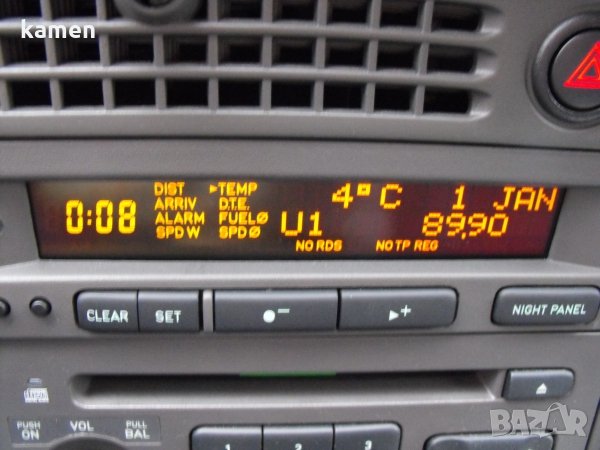 LCD display за Saab SID1,SID2 комплект с лентовия кабел, снимка 2 - Части - 24765941