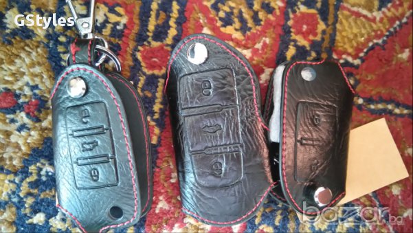 Калъф за ключ на vw с 2 и 3 бутона, снимка 1