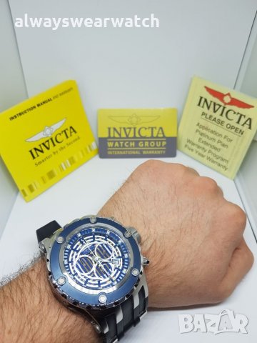 Invicta Subaqua Reserve / Часовник Инвикта Субакуа - МНОГО РЯДЪК МОДЕЛ / 100% оригинален, снимка 16 - Мъжки - 23683974