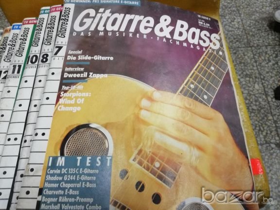 Музикално списание Gitarre & Bass, снимка 5 - Други ценни предмети - 20279828