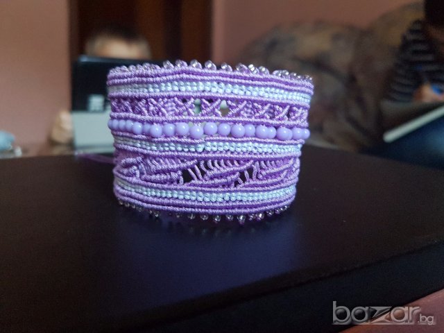 Гривна ръчна изработка , снимка 7 - Гривни - 19610684