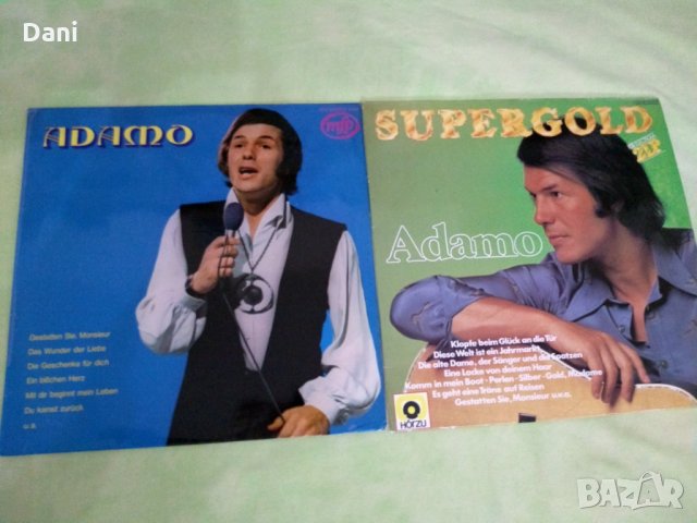 Adamo - грамофонни плочи, снимка 1