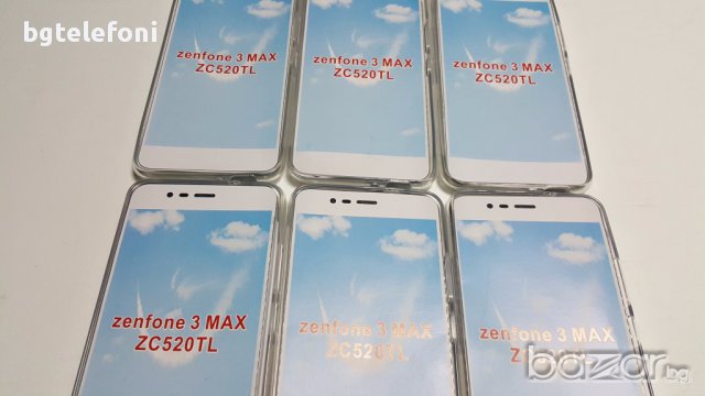 ASUS ZenFone 3 Max ZC520TL цветен силиконов гръб, снимка 3 - Калъфи, кейсове - 16822356