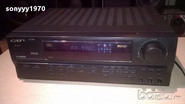 Cat-receiver 6 chanel-изход и за събуфер-внос швеицария, снимка 3 - Ресийвъри, усилватели, смесителни пултове - 13248043