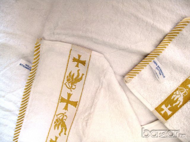 Кокплект 2 броя кърпи за Кръщене, снимка 7 - Подаръци за кръщене - 8122417