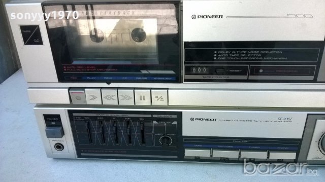 pioneer dc-x10z-amplifier+cassette deck japan- 270w-внос швеицария, снимка 8 - Ресийвъри, усилватели, смесителни пултове - 18254335