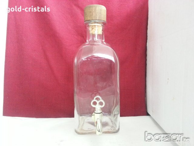 бутилка с канюла, снимка 6 - Антикварни и старинни предмети - 20839878