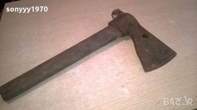 ПОРЪЧАНА-немска ретро брадва/сатър/томахавка-40х23см-внос швеицария, снимка 13 - Колекции - 22002136