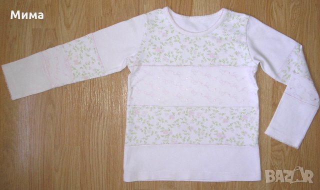 Блузи с дълъг ръкав, 4-5 г., снимка 3 - Детски Блузи и туники - 23845667