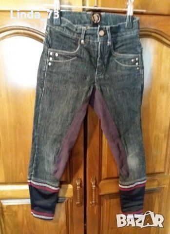 Дет.дънки-"BR"-/ластични/,цвят-черно-сиви. Закупени от Италия., снимка 2 - Детски панталони и дънки - 23505909