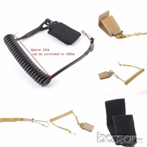 Тактически колан за окачване! Високо качество -(130см дължина), снимка 12 - Колани - 20885328