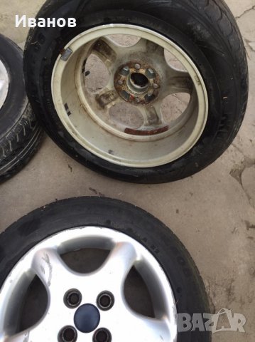 Лети джанти Алуминиеви 14 цола 4х100 мм Голф,Опел, снимка 4 - Гуми и джанти - 25132893