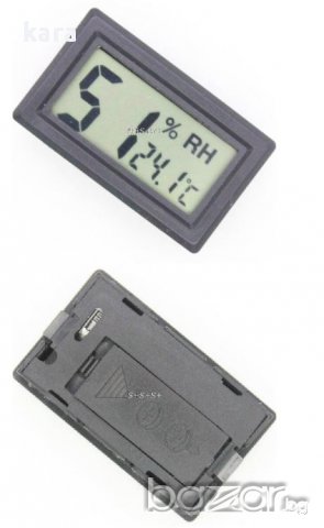 Цифров хигрометър с термометър , снимка 2 - Друга електроника - 17940003