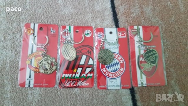 Висококачествени ключодържатели футболни, снимка 4 - Други - 23793992