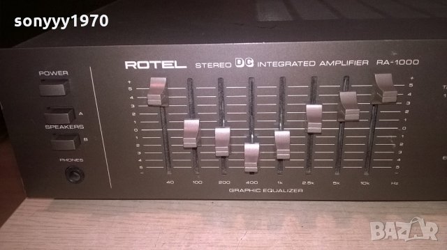 rotel ra-1000 stereo amplifier-tokyo japan-внос швеицария, снимка 4 - Ресийвъри, усилватели, смесителни пултове - 22189872