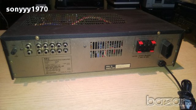 nec a600e-stereo amplifier-300watts-made in japan-внос швеицария, снимка 14 - Ресийвъри, усилватели, смесителни пултове - 10758424