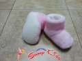 Плюшени бебешки декоративни ботушки, снимка 2