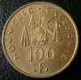 100 франка 1976, Нова Каледония, снимка 1 - Нумизматика и бонистика - 12338242