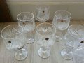 Кристални чаши за вино  ракия уиски коняк вода , снимка 3