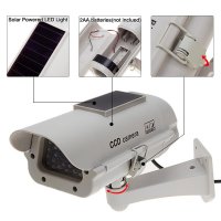 1300 Реалистична фалшива камера със соларен панел модел 2, снимка 3 - Други - 23461037