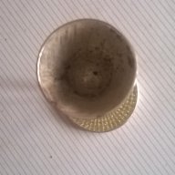 посребрен метален свещник, снимка 2 - Антикварни и старинни предмети - 13912971