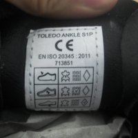 TOLEDO Защитни работни обувки от 100% Водоотблъскваща естествена кожа., снимка 6 - Мъжки боти - 19578028