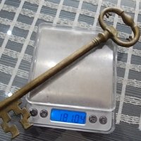  Голям бронзов ключ , снимка 3 - Антикварни и старинни предмети - 22676731