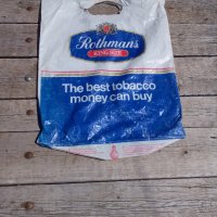 Стара найлонова торбичка Rothmans, снимка 1 - Антикварни и старинни предмети - 23666602