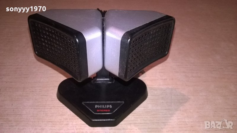 philips stereo microphone-made in holland-внос швеицария, снимка 1