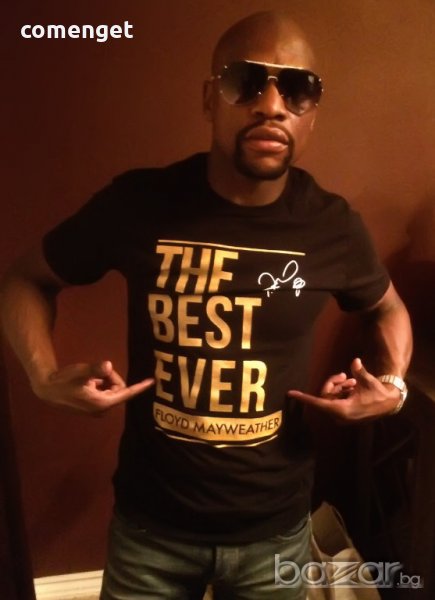 Мъжки тениски ФЛОЙД FLOYD MAYWEATHER BEST! Поръчай модел С Твоя идея! , снимка 1