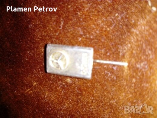 Сребърна значка Мерцедес , снимка 1