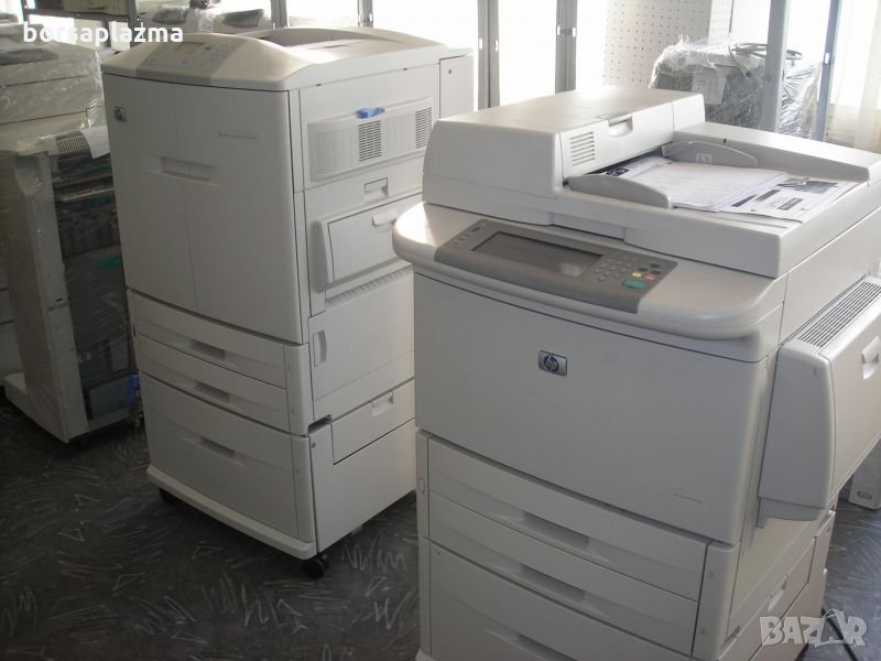 HP LaserJet 9040mfp (Q3726A) мрежови лазерен принтер, копир и цветен скенер, А3 формат, снимка 1
