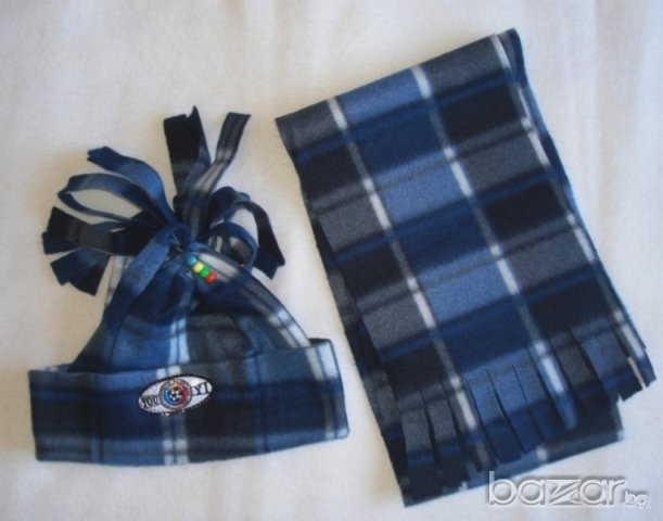 Шапка и шал за момче,нови ,за 2-3 год. , снимка 1 - Шапки, шалове и ръкавици - 18346775