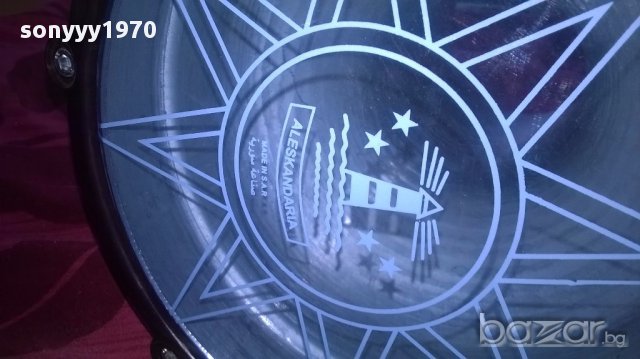 Тарамбука нова-оригинална-инокс 31x21см-внос сирия, снимка 3 - Антикварни и старинни предмети - 15477999