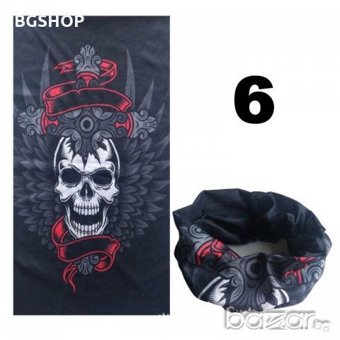 Бандана / Bandana ,маска за лице ( 9 - вида ), снимка 6 - Шапки - 20207019