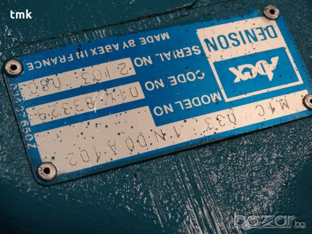 Хидравлична помпа DENISON, VICKERS, снимка 4 - Водни помпи - 18927035