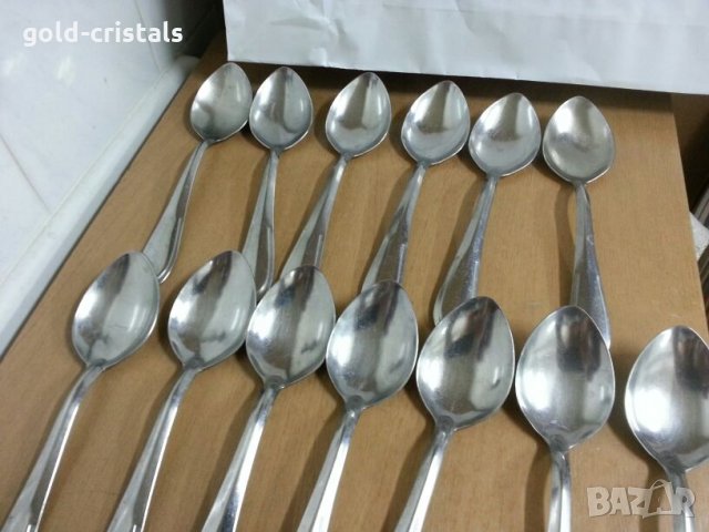 Българска алпака лъжици , снимка 2 - Антикварни и старинни предмети - 22109021