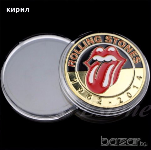 МОНЕТА РОУЛИНГ СТОУНС, снимка 5 - Нумизматика и бонистика - 20264410