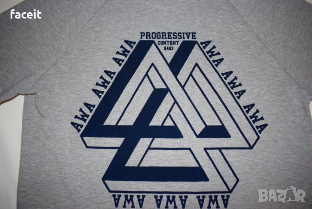 As Well As - Уникална мъжка фланела / Блуза / Норвежка, снимка 5 - Блузи - 23276877