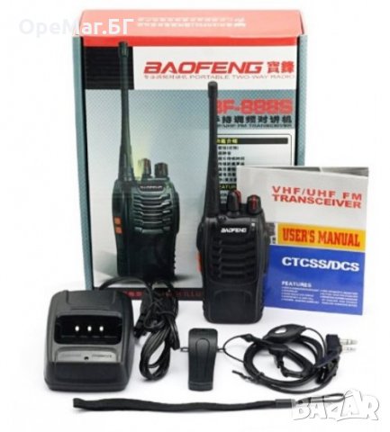 Професионална двубандова радиостанция BAOFENG UV-5R DTMF, CTCSS, снимка 5 - Друга електроника - 17806605