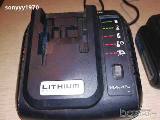 black & decker lithium power-charger+battery-внос швеицария, снимка 17 - Други инструменти - 21444555