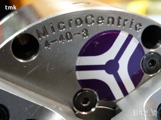 Клинозатегателен патронник Ф 100 MicroCentric 3-челюстен, снимка 2 - Резервни части за машини - 23981651