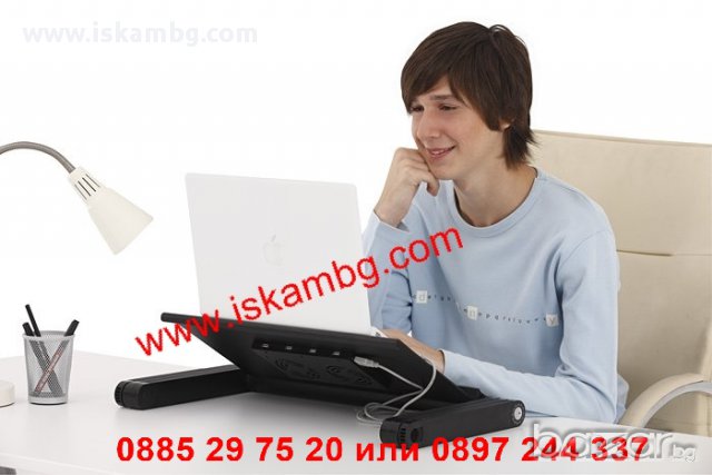 Алуминиева масичка за легло T8 - КОД 0715, снимка 2 - Друга електроника - 12631225