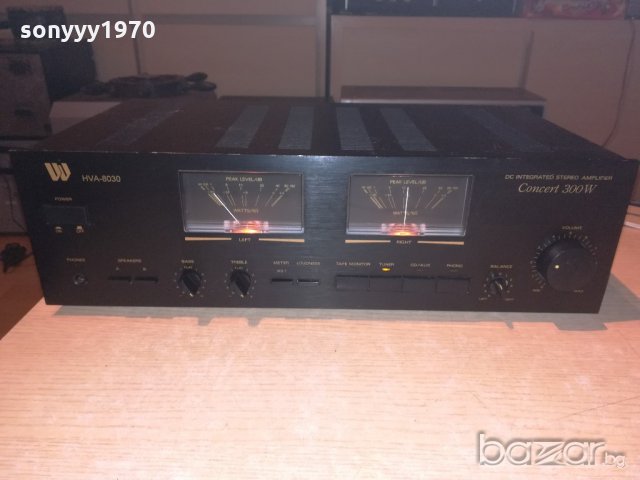 hva-8030 concert 300w-amplifier-made in taiwan-внос швеицария, снимка 6 - Ресийвъри, усилватели, смесителни пултове - 20479452