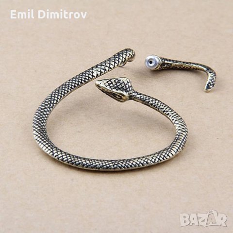 Обица - змия, снимка 5 - Други - 25029068