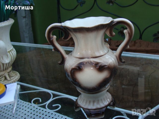 Bassano великолепна порцеланова ваза , снимка 4 - Вази - 22785073