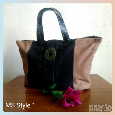 Дамска чанта-ест.кожа, снимка 4 - Чанти - 16259967