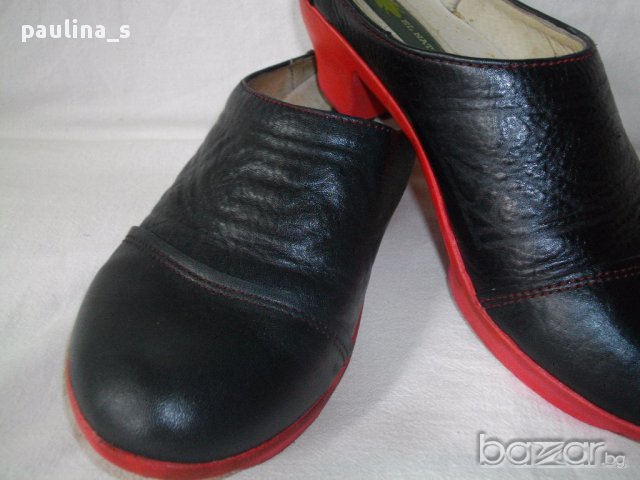 Ортопедично сабо, чехли, обувки "El Naturalista"original brand / естествена кожа и латекс, снимка 3 - Дамски елегантни обувки - 17801300